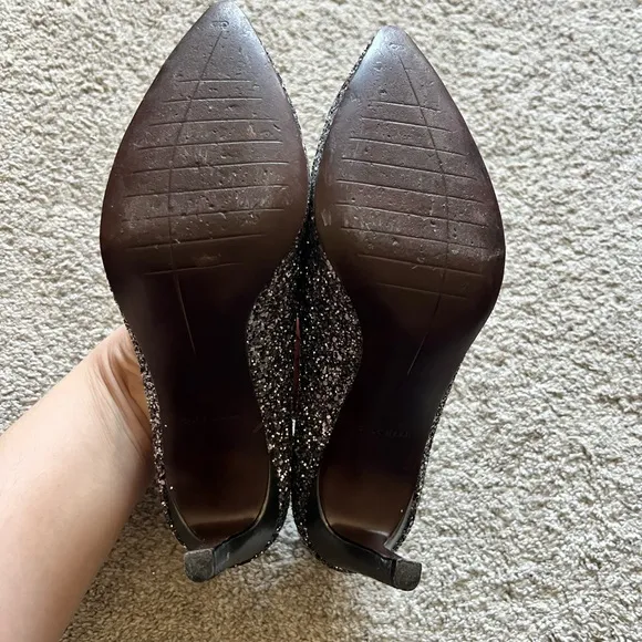 Cole Haan Juliana Pumps Women’s Size 8 B Glitter Sparkle Pointed Toe Shoes