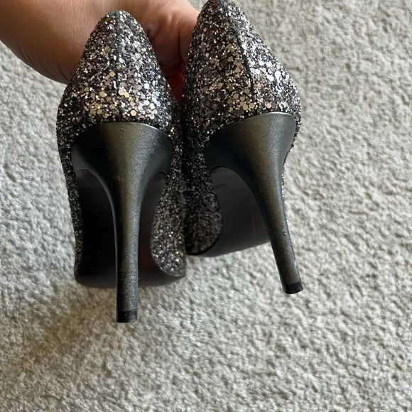 Cole Haan Juliana Pumps Women’s Size 8 B Glitter Sparkle Pointed Toe Shoes