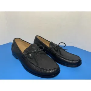 Cole Haan Men’s Black Leather Penny Loafers Dress Shoes 9.5M