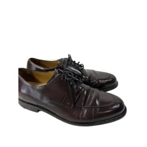 Cole Haan Men's NikeAir Split-Toe Derby Mahogany Leather Dress Shoes Size 11 M
