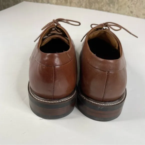 Cole Haan Mens Warren Cap Toe Brown Dress Shoes Size 13