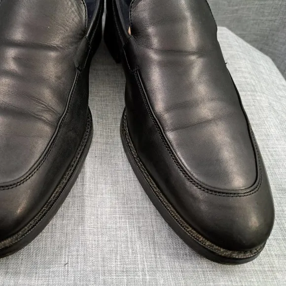 Cole Haan Nike Air Leather Black Wingtip Oxford Dress Shoes - Size 11.5M Men