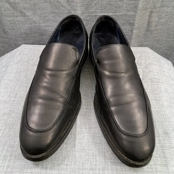 Cole Haan Nike Air Leather Black Wingtip Oxford Dress Shoes - Size 11.5M Men