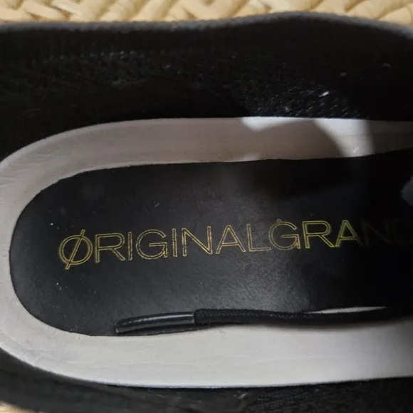 Cole Haan Original Grand Oxford Wingtip Black Stitchlite Shoes 8.5