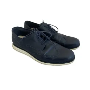 Cole Haan Original Grand Shortwing Oxford Dress Shoes Navy Lace-Up Size 11 Men's