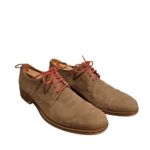 Cole Haan Shoes Oxford Men's Sz 10 Coltron Lace Up Dress Tan Nubuck