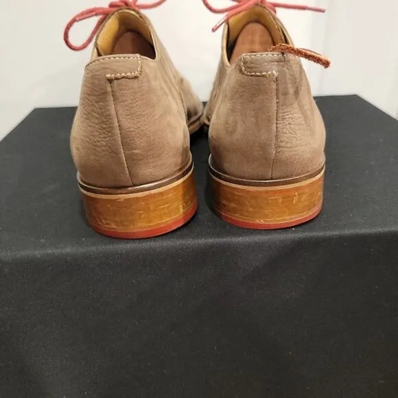 Cole Haan Shoes Oxford Men's Sz 10 Coltron Lace Up Dress Tan Nubuck