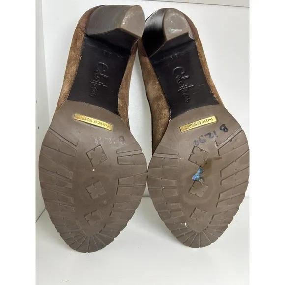 Cole Haan women's shoes Tan And Brown Leather pumps Air soles size 8B