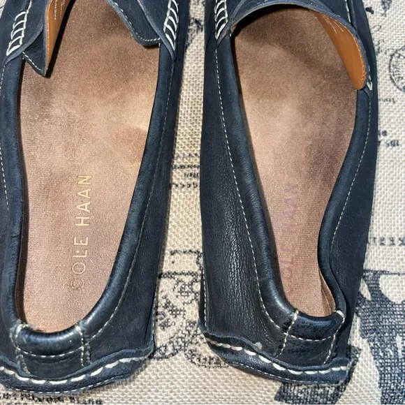 Cole Haan Wyatt Penny Driver Black Loafer Shoes Size 9.5MExcellent Condition