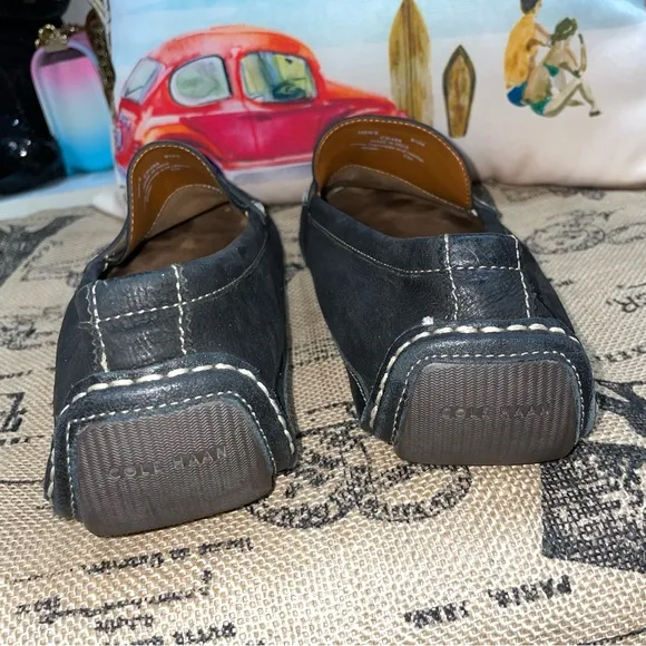 Cole Haan Wyatt Penny Driver Black Loafer Shoes Size 9.5MExcellent Condition
