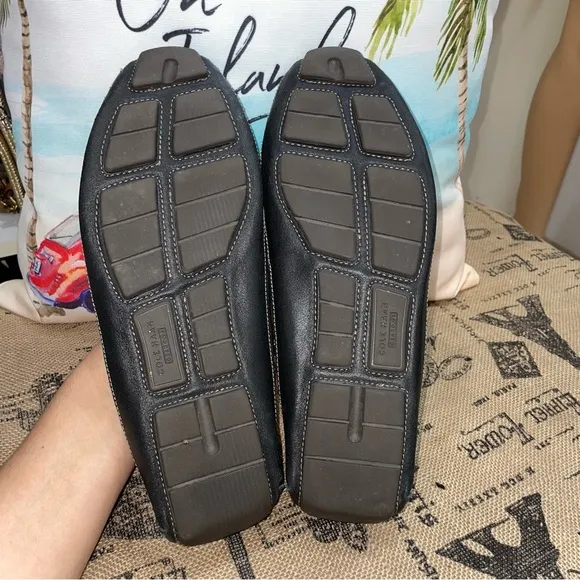 Cole Haan Wyatt Penny Driver Black Loafer Shoes Size 9.5MExcellent Condition
