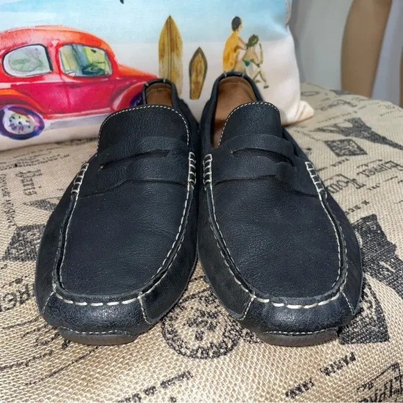 Cole Haan Wyatt Penny Driver Black Loafer Shoes Size 9.5MExcellent Condition