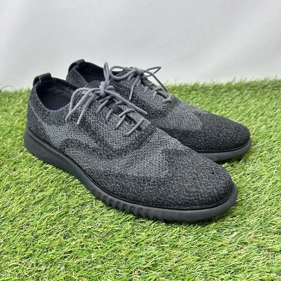 Cole Haan Zerogrand Stitch Lite Mens 11.5 M C27563 Black Sneakers Shoes Dress