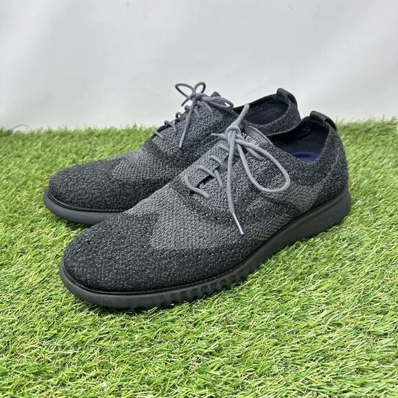 Cole Haan Zerogrand Stitch Lite Mens 11.5 M C27563 Black Sneakers Shoes Dress