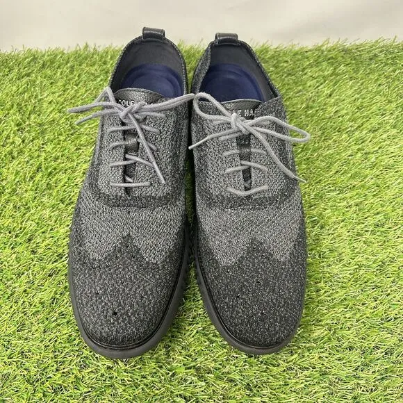 Cole Haan Zerogrand Stitch Lite Mens 11.5 M C27563 Black Sneakers Shoes Dress