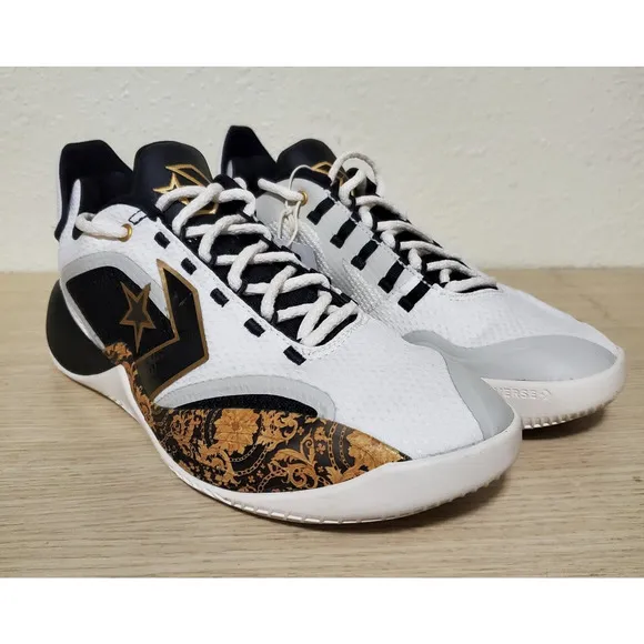 Converse All Star BB Shift Black Gold Pro Basketball Shoes | Men's size 10.5 NEW