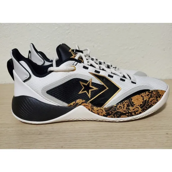 Converse All Star BB Shift Black Gold Pro Basketball Shoes | Men's size 10.5 NEW