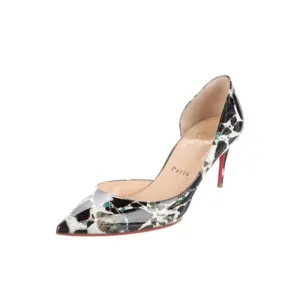 COPY - Christian Louboutin printed d’orsay pumps