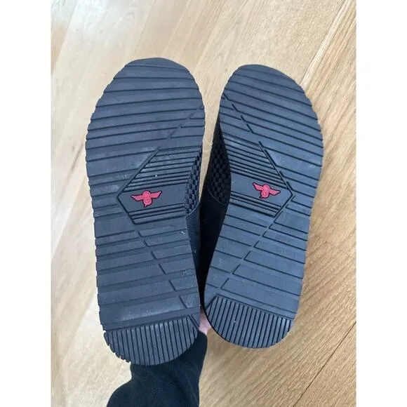 Creative Recreation Mens Verado Shoes in Black &amp; Red