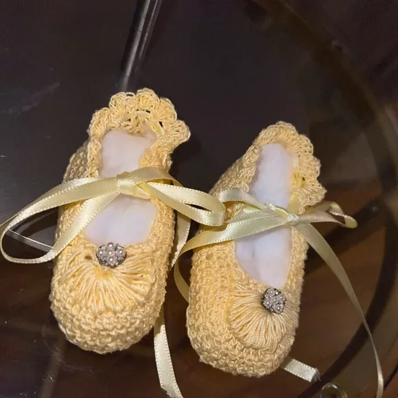 Crochet Baby Dress Set