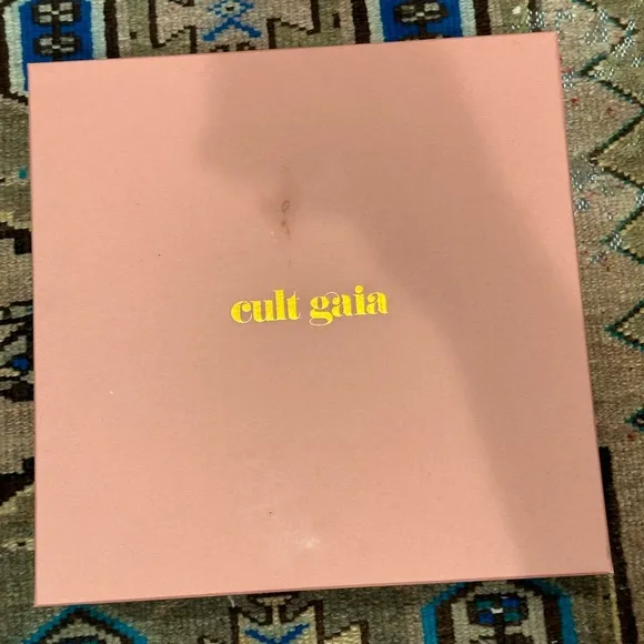 Cult Gaia Cream Platform Shoes with Elegant Design