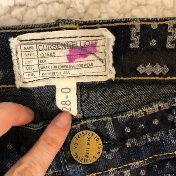 Current/Elliott Stiletto Bandit Skinny jeans 28