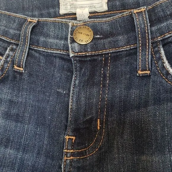CURRENT/ELLIOTT The Stilletto Skinny Jean medium blue color