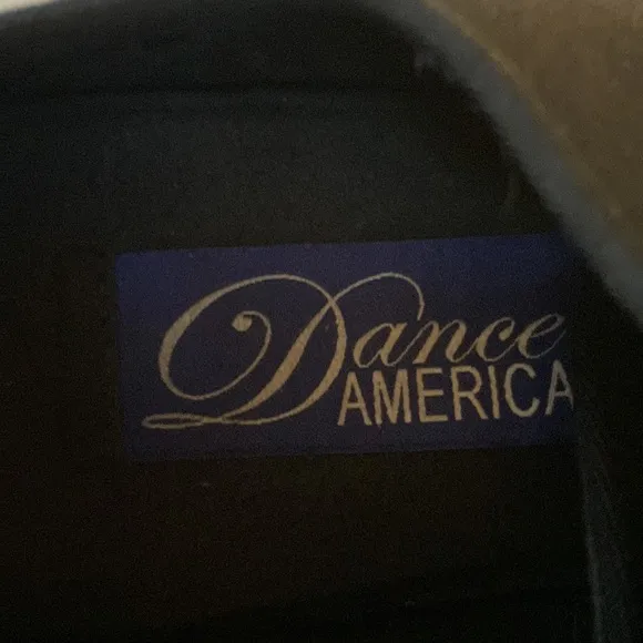 Dance America black shoes size 8.