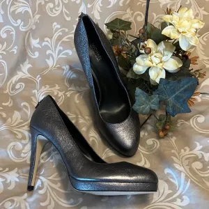 Dark Silver Michael Kors Pumps NWTs
