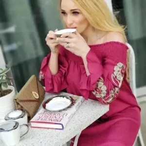 Daylan Off Shoulder Elegant Tunic Dress