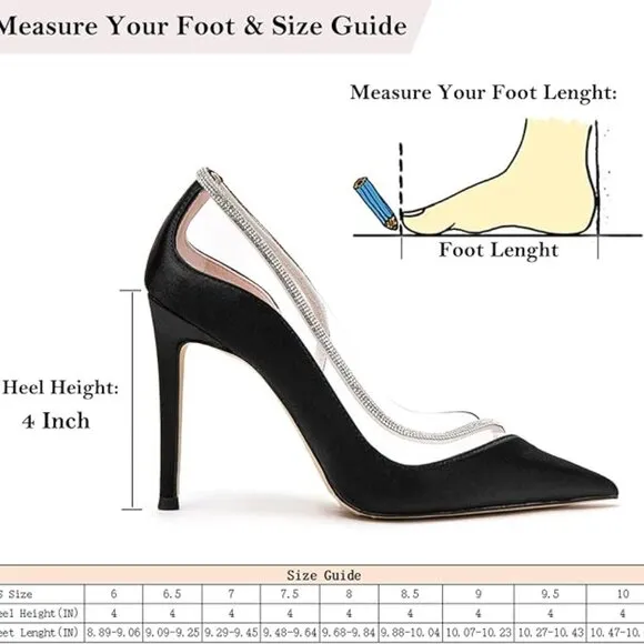 Designer Lerre Black/White Lace Ankle Strap Buckle Open Toe High Heel Sandals 8