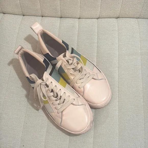 Diane Von furstenburg tie up shoes sneakers