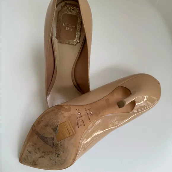 Dior Women's Tan Pumps