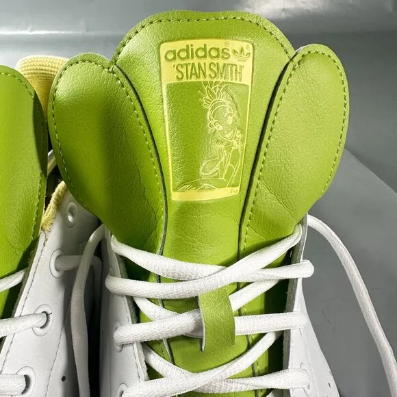 Disney Adidas Original X Sneakers Stan Smith Princess Tiana HP 5578 Glitter Shoe