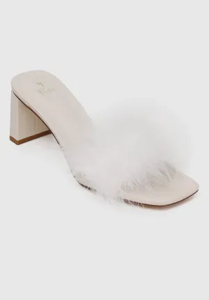 Disney Tinkerbell Keep On Flyin' Open Toe Heels (Beige)