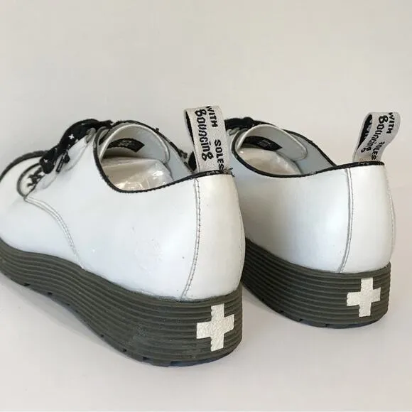 Doc Marten 8 Air Wair Creeper Felicia Bumper Toe Goth Shoes Platform Sneakers