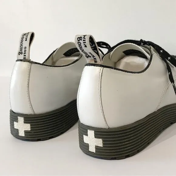 Doc Marten 8 Air Wair Creeper Felicia Bumper Toe Goth Shoes Platform Sneakers
