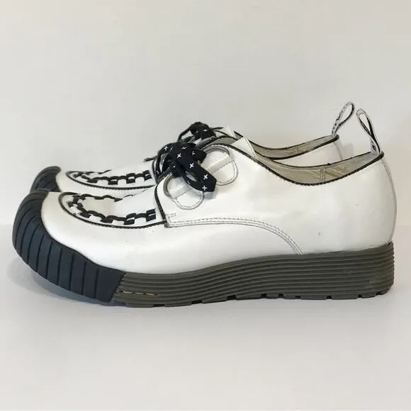 Doc Marten 8 Air Wair Creeper Felicia Bumper Toe Goth Shoes Platform Sneakers