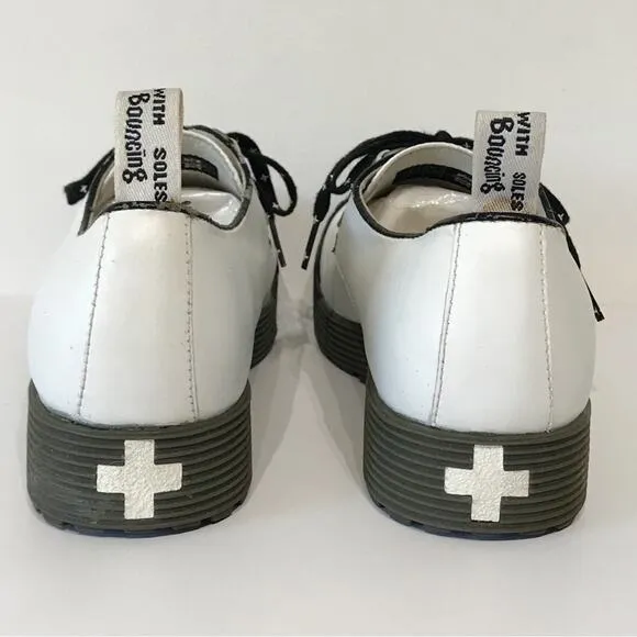 Doc Marten 8 Air Wair Creeper Felicia Bumper Toe Goth Shoes Platform Sneakers