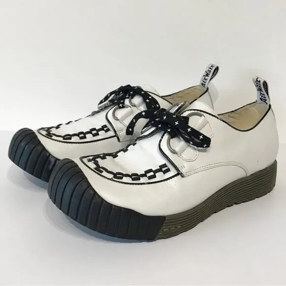 Doc Marten 8 Air Wair Creeper Felicia Bumper Toe Goth Shoes Platform Sneakers
