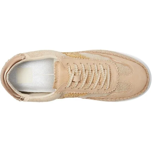 Dolce Vita Shoes Notice Gold Multi Espadrille Bead Embellished Sneakers