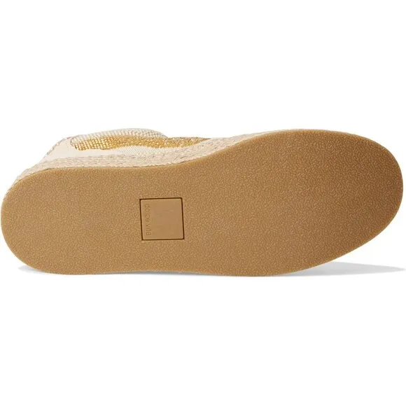Dolce Vita Shoes Notice Gold Multi Espadrille Bead Embellished Sneakers