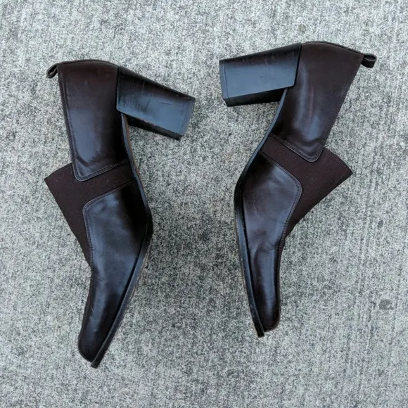 Donald pliner ankle pumps Brown shoes 8.5