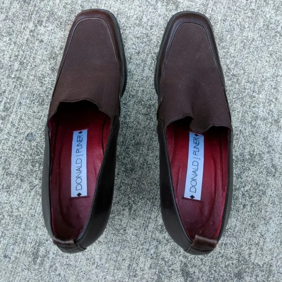 Donald pliner ankle pumps Brown shoes 8.5