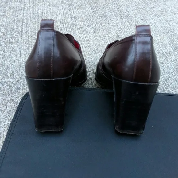Donald pliner ankle pumps Brown shoes 8.5
