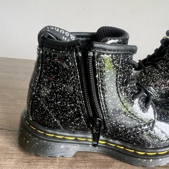 Dr. Martens 1460 I Cosmic Glitter Infant Lace Up Boot Size 6 #B1125