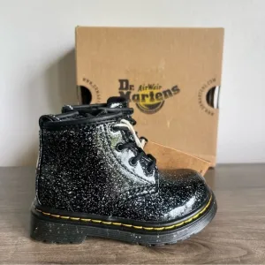 Dr. Martens 1460 I Cosmic Glitter Infant Lace Up Boot Size 6 #B1125