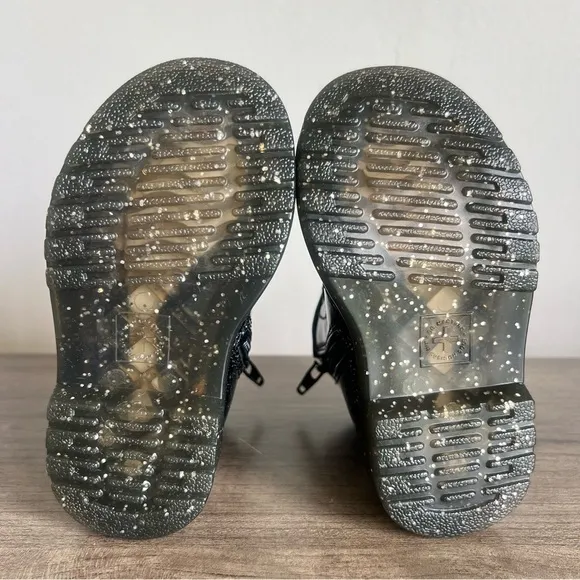 Dr. Martens 1460 I Cosmic Glitter Infant Lace Up Boot Size 6 #B1125