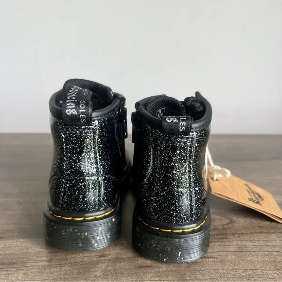 Dr. Martens 1460 I Cosmic Glitter Infant Lace Up Boot Size 6 #B1125