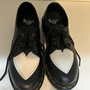 Dr. Martens Black and White Shoes